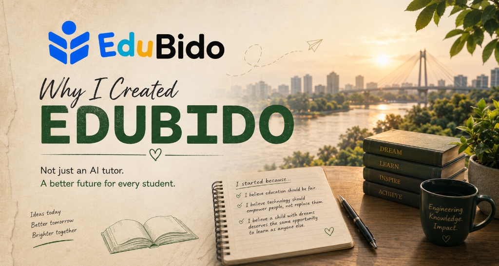 Why I Created EduBido